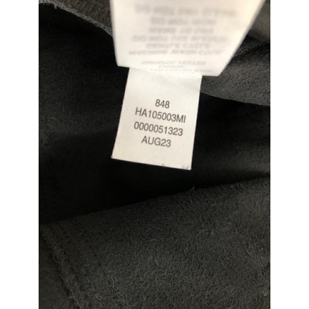 Halogen Pants Faux Leather Straight Leg 5-Pocket Trousers Rich Black NWT Size 14 - Picture 6 of 7